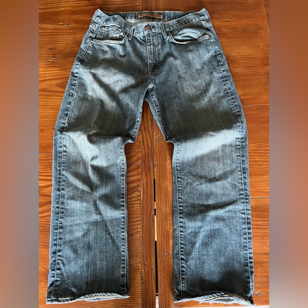 Agave Mens Waterman Denim Winchester Relaxed Straight Leg Fit Jeans EUC